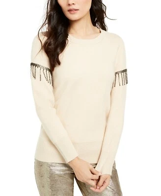 Alfani Embellished Fringe Sweater MSRP $99.50 Size XL # CL 81 Blm   - Image 1 of 4