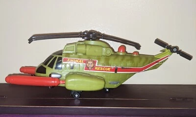 Vitg 2007 Animal Rescue helicopter Matchbox Plastic Read Description  - Image 1 of 4