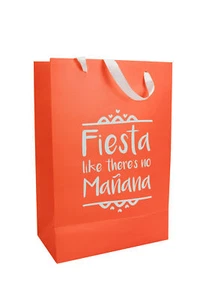 Bolsa Regalo Flúor Con Mensaje 33,5cm - Imagen 1 de 1