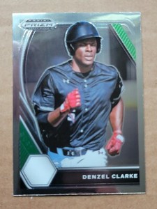 Denzel Clarke 2021 Panini Prizm Draft Picks Baseball Card PDP127