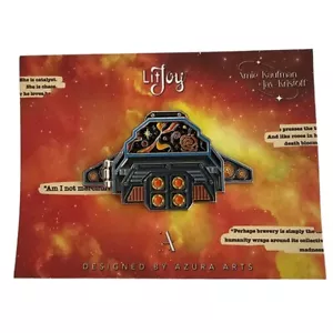 Litjoy Illuminae Literary Window Enamel Pin - Picture 1 of 2