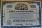 Stock certificate Marsh & McLennan Payee Lloyds Bank (Colonial & Foreign) Nomine