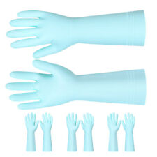  8 pares de guantes reutilizables para lavar platos de cocina guantes para tareas domésticas guantes de limpieza