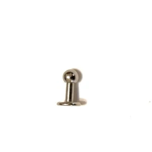 Acciaio chirurgico artigianale 14g EXTRA EXTRA CORTO 4mm lunghezza PICCOLA sfera 3mm LABRET - Foto 1 di 2