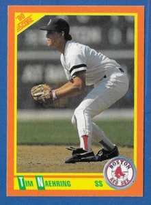 TIM NAEHRING BOSTON RED SOX 87T - PUNTUACIÓN NEGOCIADA CASI NUEVA-COMO NUEVA 1990 - Imagen 1 de 2