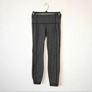 Leggings cropped Athleta grigio Glyder tempo libero taglia XS - Foto 1 di 6
