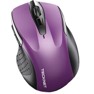 TECKNET Wireless Mouse for Laptop Silent Mouse Quiet Click 2.4G USB PARTS ONLY - Picture 1 of 6