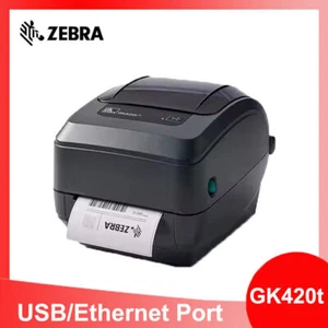 Imprimante d'étiquettes transfert direct / thermique USB Ethernet Zebra GK420t 102210 102510 - Photo 1/8