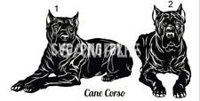 Cane Corso Decal Sticker Car Truck Window Vinyl (choice of 1 any color)