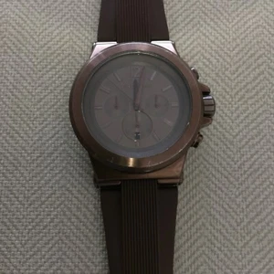 Mens Michael Kors Dylan Brown Chronograph Watch MK8216 w/New Battery - Picture 1 of 8