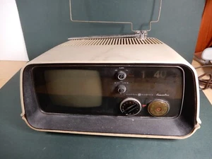 General Electric 1970's Flip Clock Television BA1202 VY Tim Apicella? Project!! - Picture 1 of 13