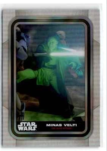 2023 Topps Star Wars Minas Velti #48 Rainbow Foil - Picture 1 of 2
