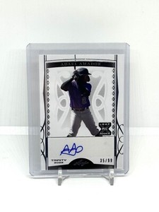 2022 Leaf Trinity Baseball Adael Amador RC Auto #/99