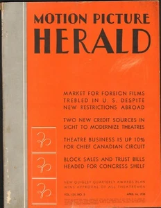 Motion picture Herald Movie Trade magazine-April 16 1938-----3 - Picture 1 of 3