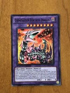 CHIMERATECH FORTRESS DRAGON SUPER RARE CT07-EN013 YUGIOH! - Picture 1 of 2