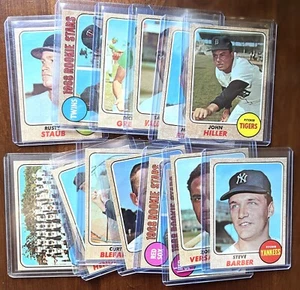 Set builders: 1968 Topps 300-399 VG/EX & better, FREE shipping - Picture 1 of 323