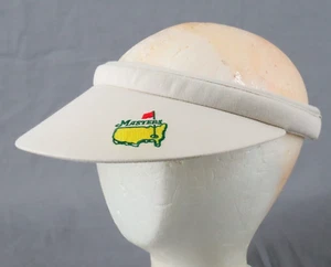 Masters Ladies Visor Augusta Georgia Khaki Beige Texann Texace USA One Size Used - Foto 1 di 11