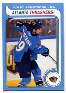 2008-09 OPC Retro Colby Armstrong Card #335 Atlanta Thrashers - Picture 1 of 1