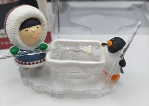 Hallmark Keepsake Christmas Ornament 1996 Frosty Friends 17th In Series Ed Seale - Imagen 1 de 7