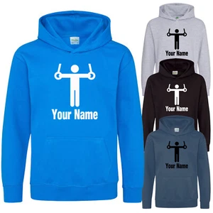 Sudadera con Capucha para Niños Gimnasia Sudadera con Capucha Personalizada Niños Gimnasta Sudadera con Capucha Niños Niñas - Imagen 1 de 7