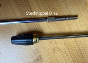 Fresadora de suciedad para lanza Krenzle Profi 195 TST 500 mm con conexión rápida D 12 - Imagen 1 de 1