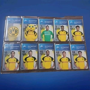Aral Super Card 17 x BORUSSIA DORTMUND Saison 2018/19 komplett Satz, gebraucht - Bild 1 von 19