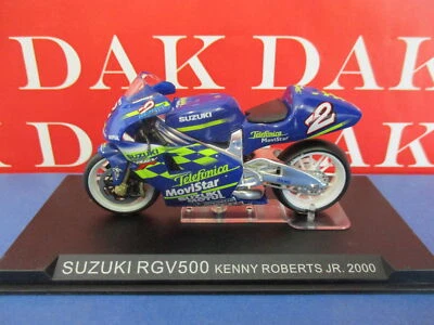 Die cast 1/24 Modellino Moto GP Suzuki RGV500 Kenny Roberts JR. 2000 - Immagine 1 di 4