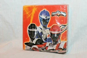 NEW IN PACKAGE POWER RANGERS 16 -DESSERT NAPKINS  - Picture 1 of 1