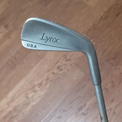 Lynx EE. UU. Vintage Single 2 Hierro Derecha Eje de Acero. 39,5 pulgadas. Usado  Foto 1 de 4