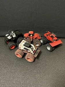 Tomy ERTL Monster Treads CASE Agriculture Lot~ Combine, Bobcat - Picture 1 of 10
