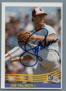 1984 Donruss - #576 Jim Palmer Hand Signed Autographed Baseball Card - Picture 1 of 2