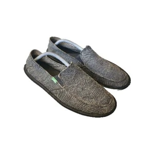 Mocassino scarpe casual Sanuk uomo Vice Comfort slip on taglia 11 M vendita al dettaglio $65  - Foto 1 di 8