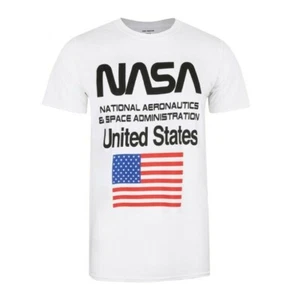NASA - Nuova con etichetta - Maglietta Administration White - Bianca - Medium - Foto 1 di 3