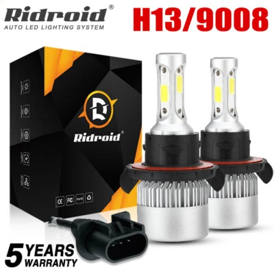 H13 LED Headlight Bulb For Ford F150 2004-2014 F-250 F-350 Super Duty 2005-2020 - Image 1 of 4