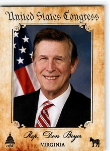 2023-24 Fascinating Cards Congress Virginia Don Beyer - Picture 1 of 2