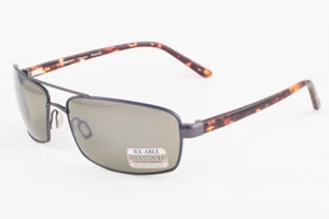 Gafas de sol Serengeti San Remo 8452 satinadas Gunmetal Tort/verde polarizadas 555 nm - Imagen 1 de 3