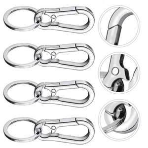 5 Pcs Key Ring Rings Chain Exquisite Workmanship Chains - Foto 1 di 12