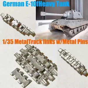 1/35 German E-100 Super Heavy Tank Lead-tin Alloy Track Links w/Steel Pins - Bild 1 von 4