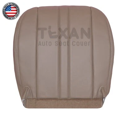 2000 2001 2002 Chevy Express 3500 Cargo Van Driver Bottom Vinyl Seat Cover Tan - Image 1 of 4
