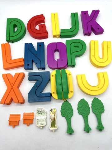 SESAME Street TRAIN Alphabet Vintage And Accessories Cover