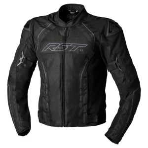 RST S-1 Motorcycle Jacket Textile Sports Mesh Summer 3117 CE Approved Black - Picture 1 of 5