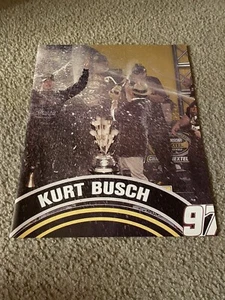 Vintage 2004 KURT BUSCH NASCAR Print Photo Magazine Clipping - Picture 1 of 1