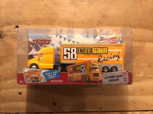 DISNEY THE WORLD OF CARS OCTANE GAIN HAULER #4 58 RACING RACE O RAMA *BRAND NEW* - Picture 1 of 3