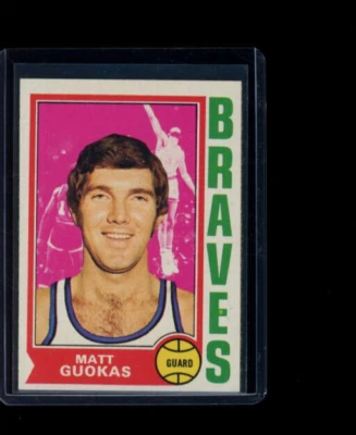 1974 Topps Basketball #117 Matt Guokas - Image 1 of 2