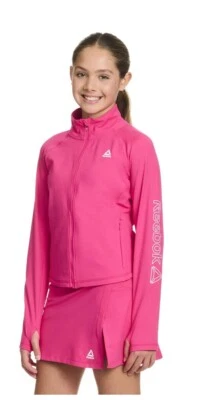 Reebok Girls Performance Full Zip Jacket. - Image 1 of 4