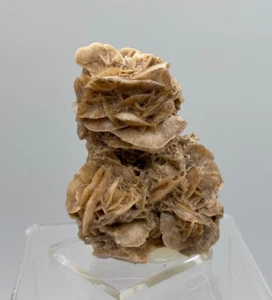 CALCITA PSEUDOMORFA YESO  - Cogeces Iscar, Valladolid SPAIN MINERALES 7x5x5  B3 - Imagen 1 de 5