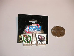 NEW JERSEY NETS NBA PLAYOFFS PIN 2003 EASTERN CONFERENCE FINALS DETROIT PISTONS - Picture 1 of 1