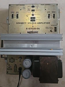 Vintage Rowe 125 Watt Stereo Amplifier 6-07438-06 Untested - Picture 1 of 3