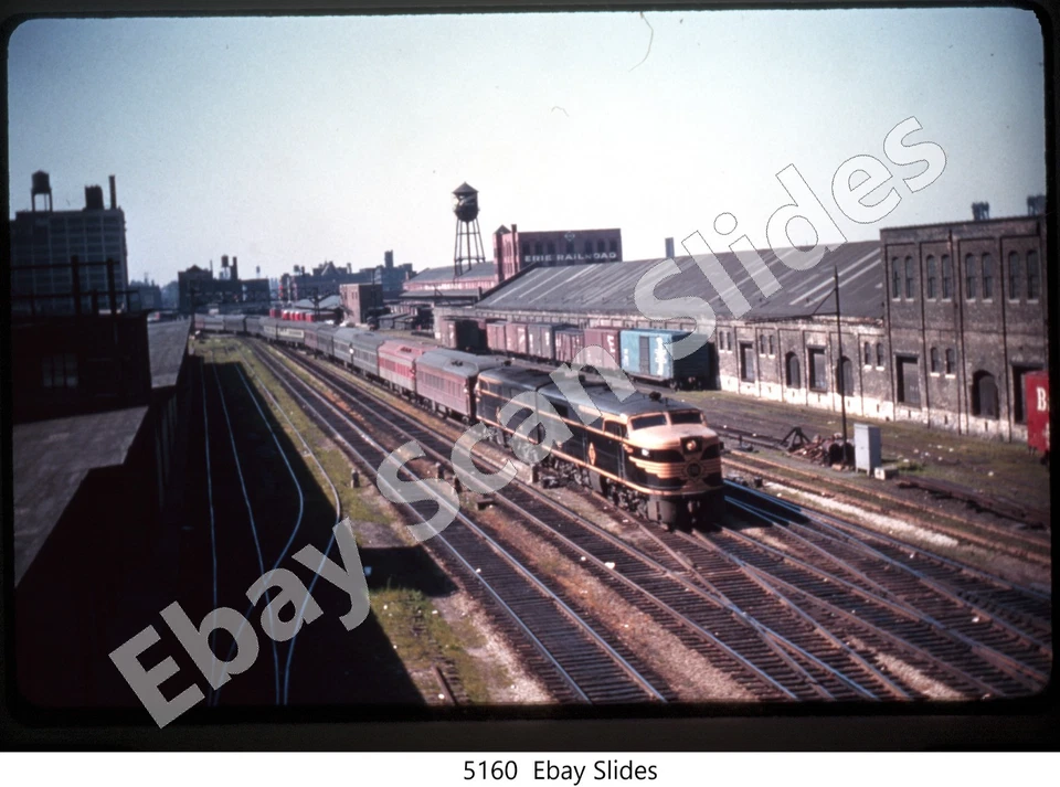 Duplicate Slide-EL (Erie Lackawanna RR) ALCO PA-A #tren de pasajeros desconocido Foto 1 de 1