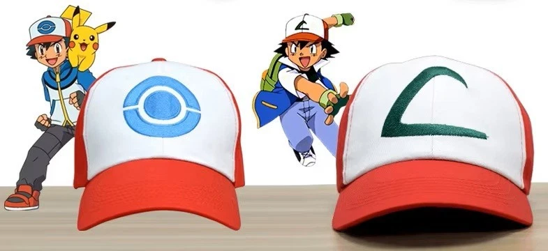 CARNEVALE HALLOWEEN CAPPELLO CON VISIERA POKEMON ASH KETCHUM TAGLIA UNICA - Immagine 1 di 1